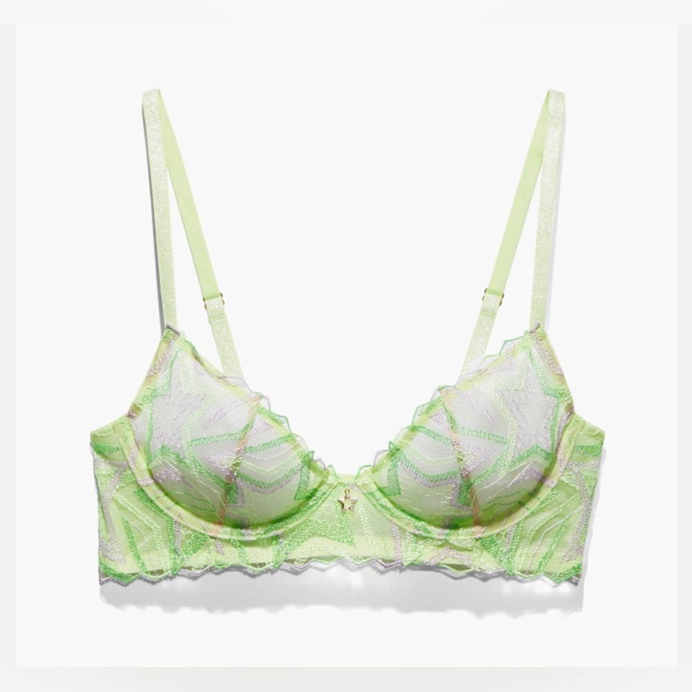 SAVAGE X FENTY: Shining Star Unlined Demi Bra